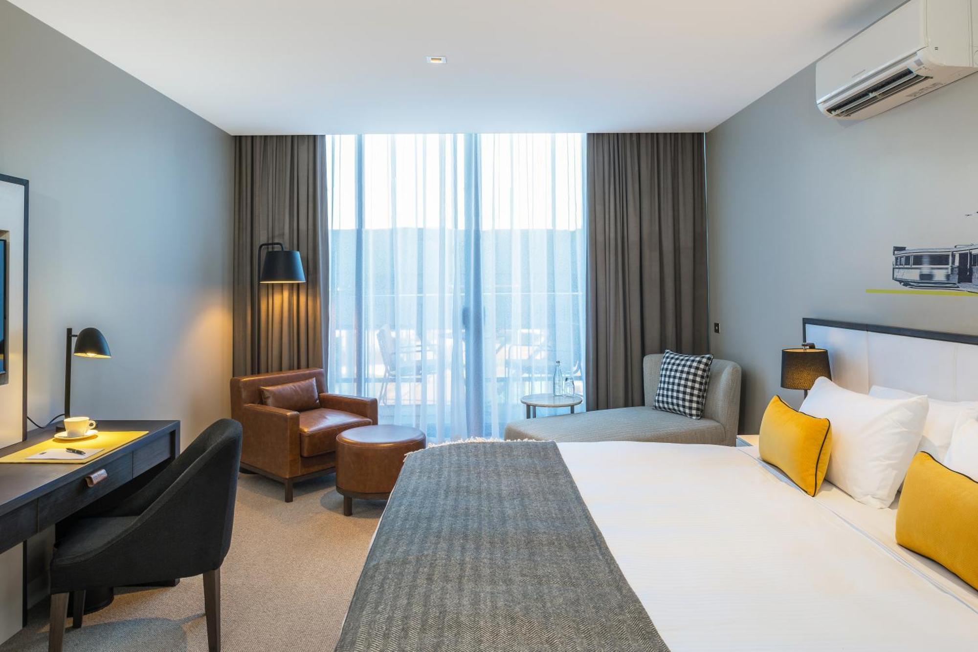 Hotel Peppers Docklands à Ville de Ville de Melbourne Extérieur photo A room at the hotel